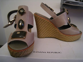 Banana Republic Dahlia Bejeweled Wedge