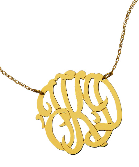 max and chloe monogram necklace