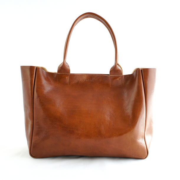 Rib & Hull Heirloom Tote Cognac