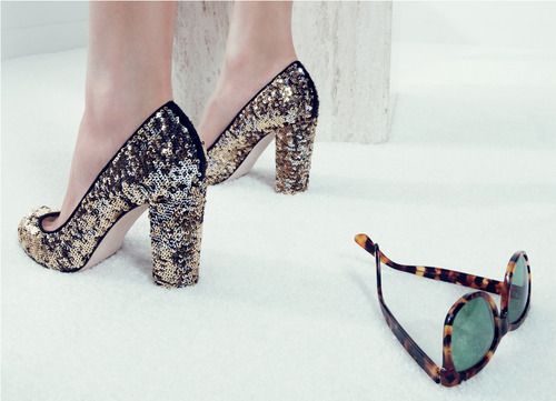 J.Crew Sequin Etta Pumps