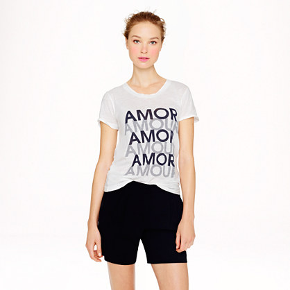 jcrew amour tee