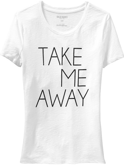 Old Navy Take Me Away Vacation-Graphic Tee