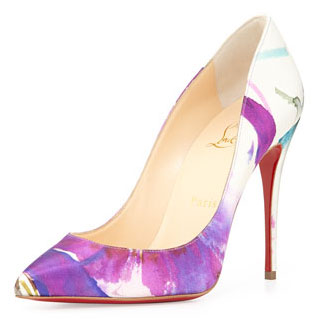 Christian Louboutin Pifalle Follies Satin Pump