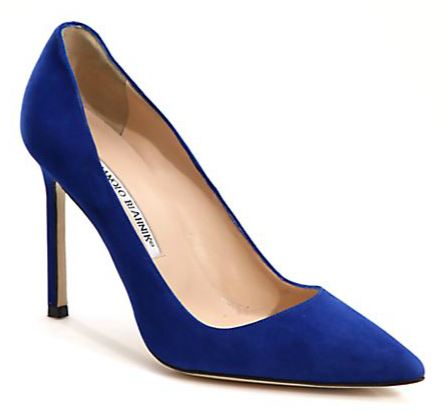 Manolo Blahnik BB Pump - Royal Blue