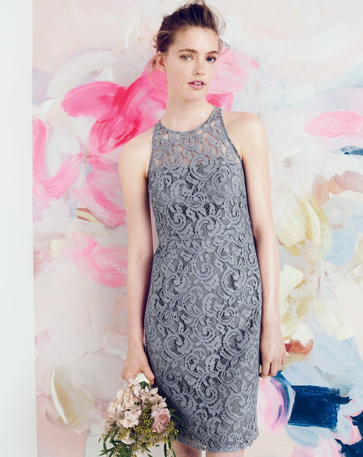 J.Crew Pamela Dress in Leavers Lace