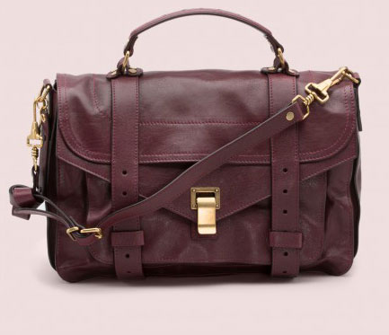 Proenza Schouler Medium PS1 Burgundy