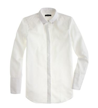 Jcrew pique collar shirt