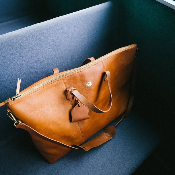 Madewell on sale weekender leather